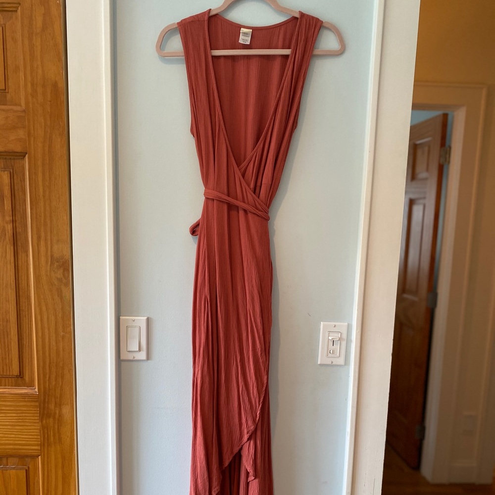 Maxi warp dress